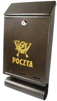 Pašto dėžutė A-4T, bronzos sp., 6 cm x 22.5 cm x 42 cm
