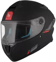 Mt Helmets Šalmas MT Targo S Solid Matinis Juodas