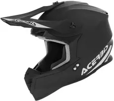Krosinis šalmas ACERBIS LINEAR SOLID Juodas