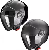 Atviras šalmas Scorpion Exo-City II Solid Matinis / Blizgus