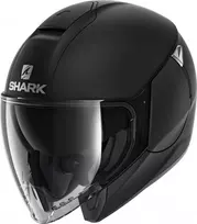 Šalmas Shark Citycruiser Blank Matinis Juodas
