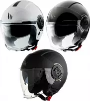 Mt Helmets Atviras šalmas MT VIALE SV S SOLID