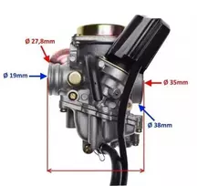Maxtuned Karbiuratorius (įmaunamas) GY6 50 139QMB 4T