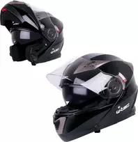 Atverčiamas motociklininko šalmas W-TEC Pezzon