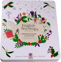 English Tea Shop „Premium Holiday Collection“ arbatos rinkinys baltoje skardinėje, 72 arbatos pakeliai