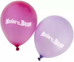 Balionai "Maša ir lokys" 12 vnt