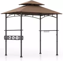 Promotions Lauko kepsninės pavėsinė, 242x153 cm, Ruda