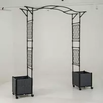 Promotions Sodo arka, 208x40x250 cm, pilka