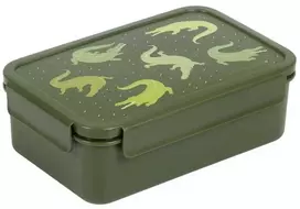 A Little Lovely Bento vaikiška priešpiečių dėžutė ‘Krokodilai’