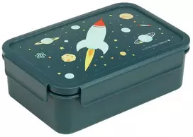 A Little Lovely Bento vaikiška priešpiečių dėžutė 'Kosmosas'