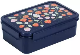 A Little Lovely Bento vaikiška priešpiečių dėžutė ‘Braškės’