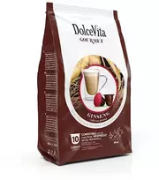 Dolce Vita Ginseng — ženšenio cappuccino kavos 10vnt. kapsulės (tinka Nespresso* sistemai)