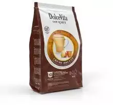 Dolce Vita Crème Brûlée — crème brûlée skonio kavos kapsulės 10vnt. (tinka Nespresso* sistemai)