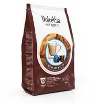 Dolce Vita Biscottino — sausainių cappuccino kavos kapsulės 10vnt. (tinka Nespresso* sistemai)
