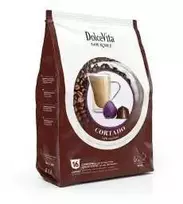 Dolce Vita Cortado — ispaniško stiliaus stiprios kavos kapsulės 16vnt. (tinka Dolce Gusto* sistemai)