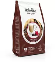 Dolce Vita Ginseng — ženšenio cappuccino kavos kapsulės 16vnt. (tinka Lavazza A Modo Mio* sistemai)