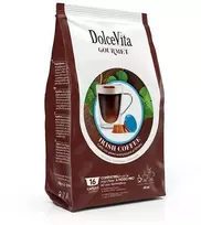 Dolce Vita Irish Coffee — airiškos kavos kapsulės 16vnt. (tinka Lavazza A Modo Mio* sistemai)