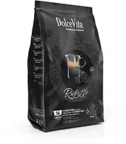 Dolce Vita Ristretto — ristretto kavos kapsulės 16vnt. (20% Arabica) (tinka Lavazza A Modo Mio* sistemai)