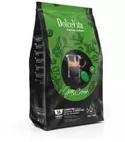 Dolce Vita Gran Crema — kreminės tekstūros kavos kapsulės 16vnt. (70% Arabica) (tinka Lavazza A Modo Mio* sistemai)