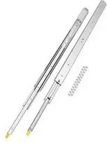 Vevor 18-60 cm stalčių bėgeliai su uždarymo sistemos amortizacija
