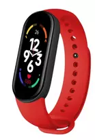 Bluetooth išmanusis laikrodis su žingsniamačiu ir kraujospūdžio matuokliu raudonas Happy people M-58