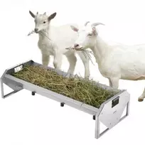 Vevor Gyvulių šėryklė 114 cm ilgio, telpa 10 avių