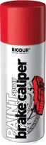 Stabdžių apkabos aerozoliniai dažai BIODUR, raudona, 400 ml