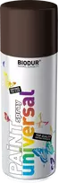 Universali aerozolinė emalė BIODUR, tamsiai ruda matinė RAL8017, 400 ml