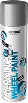 Akriliniai ratlankių dažai BIODUR, sidabriniai, 500 ml