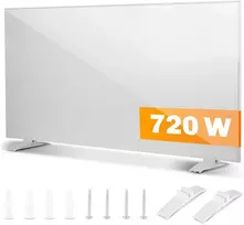 Infraraudonųjų spindulių šildytuvas, 720 W spindulinis šildytuvas, energiją taupanti infraraudonųjų spindulių panelė, greitai šildanti panelė, anglies kristalų šildytuvas