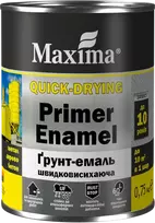 Greitai džiūstantis gruntas - emalė MAXIMA, grafitas RAL 7024, 2.5kg
