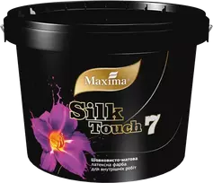 Lateksiniai dažai SILK TOUCH 7 MAXIMA, šilko matiniai, 3.5kg