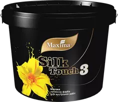 Lateksiniai dažai SILK TOUCH 3 MAXIMA, matiniai, 3.5kg