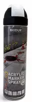 Aerozoliniai konstrukcijų žymėjimo dažai BIODUR, balti, 500 ml
