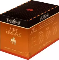 Richmont Aštri cinamono arbata, 40 pakelių