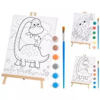 None Oem Tapybos rinkinys su molbertu, 2 tipų