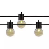 Girlianda LED ArtFlow G4x12 8.5m Šiltai Balta