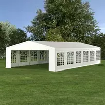 PVC Palapinė - Paviljonas Zeltpro 6 x 12 Baltas