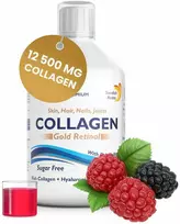 Swedish Nutra Gold Retinol skystas jūrinis kolagenas su retinoliu 12500 mg
