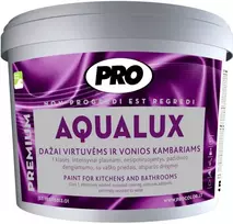 Dažai virtuvėms ir vonios kambariams AQUALUX, 3L matiniai