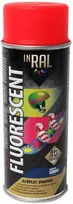 Aerozoliniai dažai INRAL FLUORESCEN raudona matiniai 400 ml.