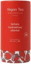 Vegan Tea Braškių ir rabarbarų vaisių arbata 80 g