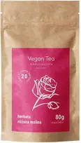 Vegan Tea Rožių ir aviečių baltoji arbata - papildymo pakuotė 80 g