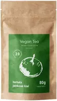 Vegan Tea Obuolių ir kivių žalioji arbata – 80 g papildymo pakuotė