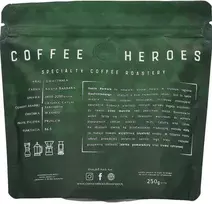 Miga Coffee „Coffee Heroes Guatemala Santa Barbara“ filtruotos kavos pupelės, 250 g