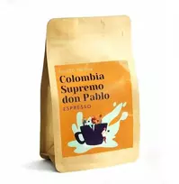 Kavos pupelės Świeżo Palona Kavos pupelės Colombia Supremo Don Pablo Espresso 250g