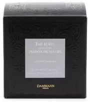 Dammann Baltoji arbata Blanc Passion de Fleurs 25 pakeliai