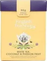 English Tea Shop Baltoji biri arbata su kokosu ir pasifloromis EKOLOGIŠKA* 80 g