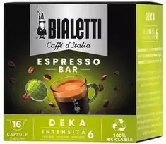 Kava be kofeino - kapsulės BIALETTI CAFF D'ITALIA - 16 kapsulių