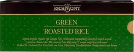 Richmont Arbata Richmont Žalieji skrudinti ryžiai 12 x 4 g - japoniška genmaicha - žalia su skrudintais ryžiais